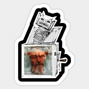 Charlie In The Box Sticker